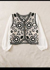Korean Crochet Top