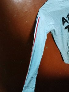 Blue Graphic Hoodie