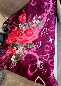Floral Velvet Blanket