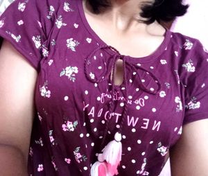 Floral Print Night Suit