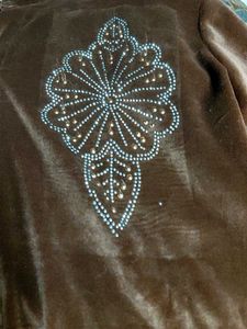 Brown Velvet Cord set new tag,