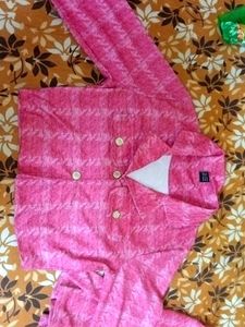 Pink Checked Co-ord Set