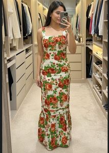 Pintrest Floral Maxi Dress