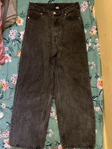 H&m Wide Leg Black Jeans Combo