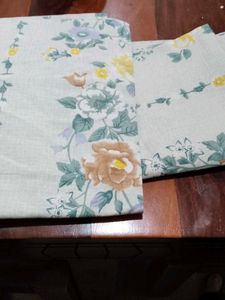 Rich Cotton Bedsheet With Two  Pillow Covers