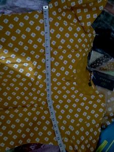 Pink Color Printed Kurti