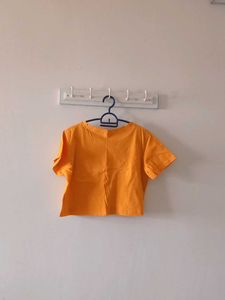 Yellow Crop Tshirt