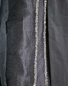 Dubai Abaya With Embellished Stone Work.