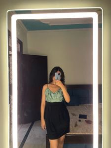 Sage Green Ruffle Cami