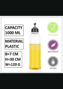 Oil Bottle for Kitchen 1 litre | Leak Proof Kitche