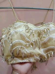 Golden Fancy  Embroidery Lehenga Choli