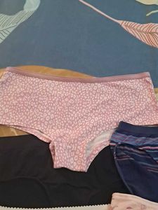 Combo Of  Six  Pure Cotton  Imported Fabric  Panty
