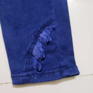 Girls&#39; Blue Denim Jeggings