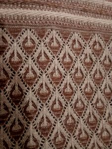 Patterned Knit Cardigan