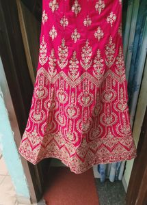 Pink Magenta Lehnga Party Wear