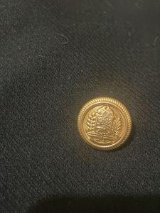 Vintage H&amp;M Gold Button Skirt