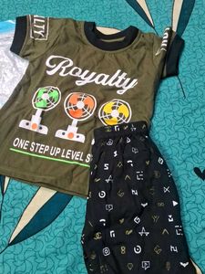Kids' Royalty T-Shirt & Shorts Set