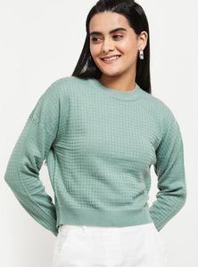 Max-Green Cropped Winterwear