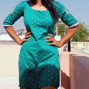 Elegant Green Kurta