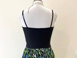 Sleek Black Corset Top