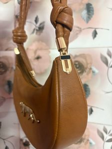 Brown Panther Shoulder Bag