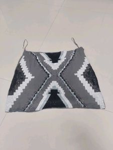 Geometric Pattern Bead Skirt