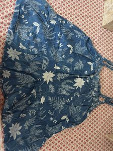 Floral Print Crop Top