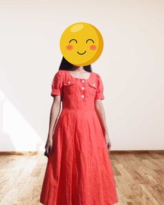 Korean Unused Wide Neck Maxi Dress