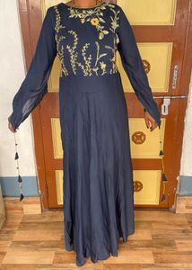 Embroidery Work  Gown