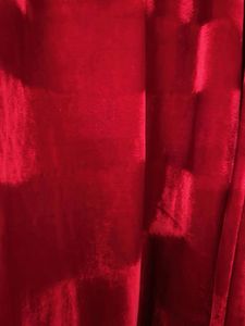 cutecummer Red Starryvalvet party wear Dress