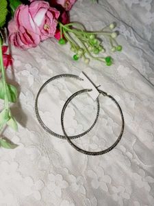 Beautiful Ring Silver Earings