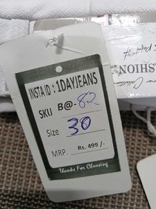 B@82 Size-30 (Sale) Latest Ladies high waist Jeans