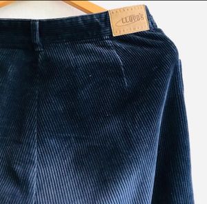 Navy Corduroy Pants