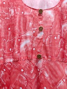 Stretchy Pink Kurti