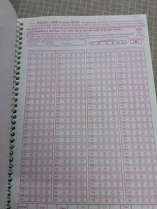 OMR Practice Sheet