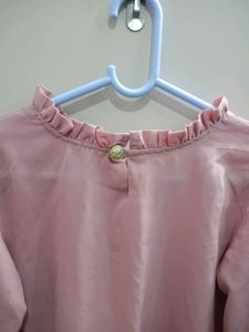 Elegant Mauve Tunic Top