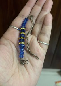 Blue Bracelet Diamond Studded