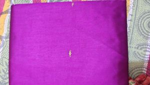 Purple &amp; Gold Saree