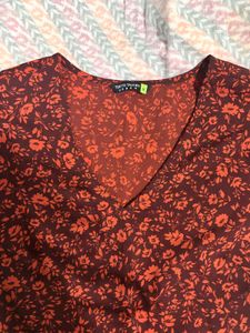 Floral Print Mini Dress 🌺