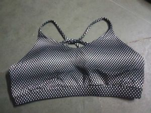 Forever 21 Black & White Padded Sports Bra