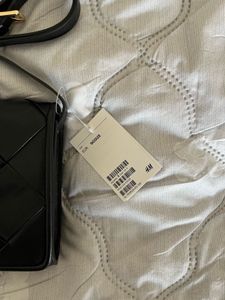Black h&amp;m Woven Crossbody Bag