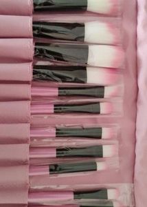 Pink Makeup Brush Set