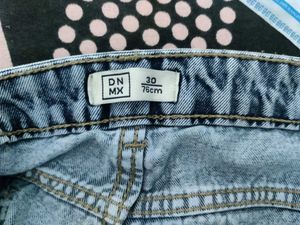 Wide Leg Denim Jeans
