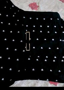 Black Flared Dress Woman