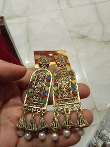 colourful earings