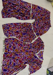 Unused Beautiful kftani suit 🦋💜
