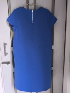 Chic Blue Shift Dress