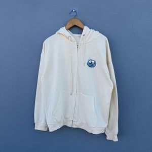 Cute Graphic Zip-Up Hoodie