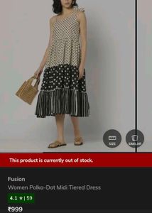 Polka Dot Midi Dress