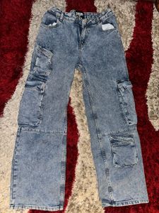 medium waist baggy y2k korean jeans